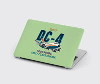 Thumbnail for Douglas DC-4 - Cartoon - MacBook Case - Light Green