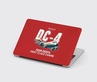 Thumbnail for Douglas DC-4 - Cartoon - MacBook Case - Red