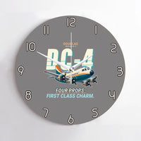 Thumbnail for Douglas DC-4 - Cartoon - No Frame - Gray