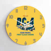 Thumbnail for Douglas DC-4 - Cartoon - No Frame - Yellow