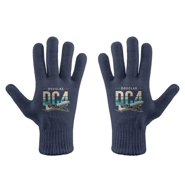Douglas DC-4 - Gloves - Full - Original - Navy Blue