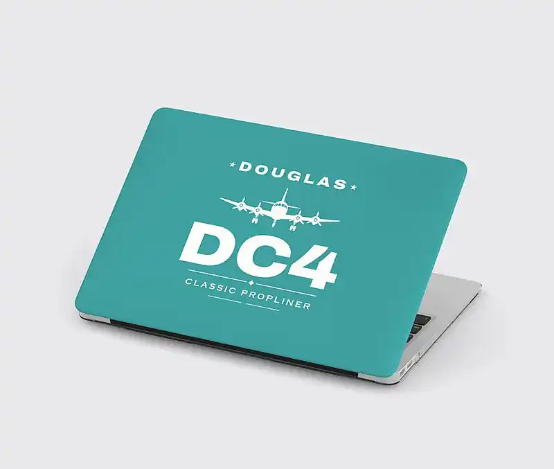 Douglas DC-4 - Heritage - MacBook Case - Turquoise