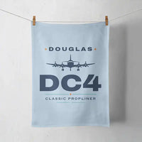 Thumbnail for Douglas DC-4 - Heritage - Towel - Light Blue
