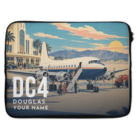 Thumbnail for Douglas DC-4 - Laptop Sleeve + Name