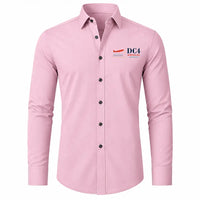 Thumbnail for Douglas DC-4 - Long Sleeve Shirt - Poster - Pink