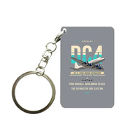 Thumbnail for Douglas DC-4 - Original - Key Chain - Gray