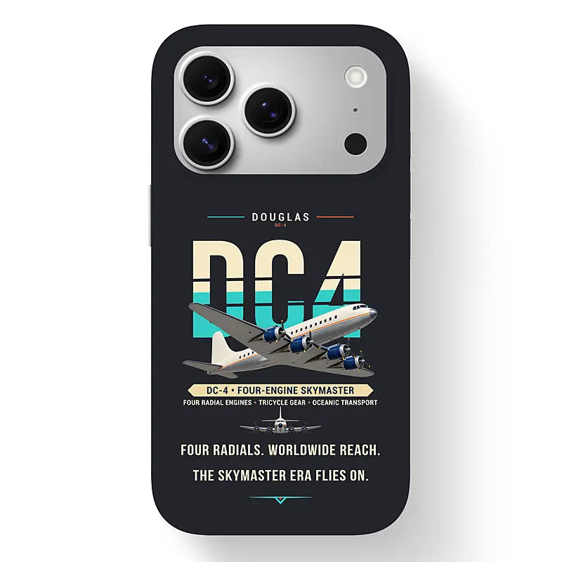 Douglas DC-4 - Original - MagSafe iPhone 17 Pro - Black
