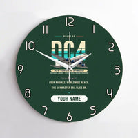 Thumbnail for Douglas DC-4 - Original + Name - No Frame - Dark Green