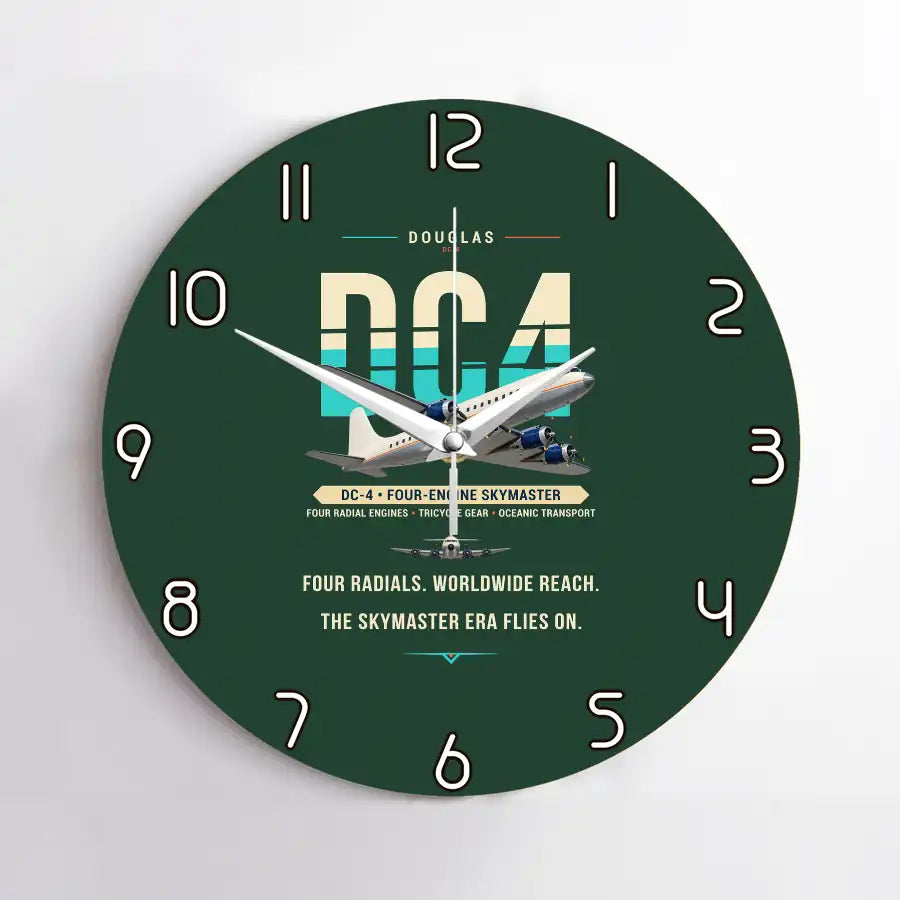 Douglas DC-4 - Original - No Frame - Dark Green