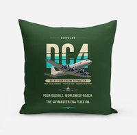 Thumbnail for Douglas DC-4 - Original - Pillow - Dark Green