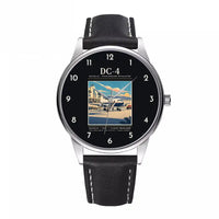 Thumbnail for Douglas DC-4 - Poster - Leather Strap - Black Leather Strap