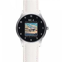 Thumbnail for Douglas DC-4 - Poster - Leather Strap - White Leather Strap