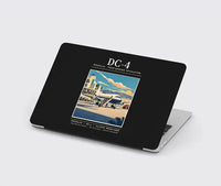 Thumbnail for Douglas DC-4 - Poster - MacBook Case - Black