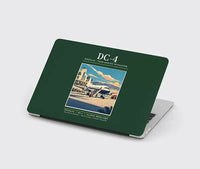 Thumbnail for Douglas DC-4 - Poster - MacBook Case - Dark Green