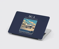 Thumbnail for Douglas DC-4 - Poster - MacBook Case - Navy Blue