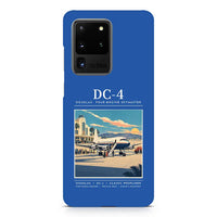 Thumbnail for Douglas DC-4 - Poster - Samsung Case - Blue