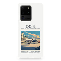 Thumbnail for Douglas DC-4 - Poster - Samsung Case - White