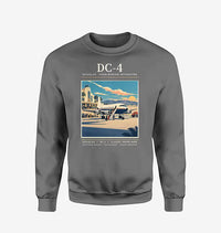 Thumbnail for Douglas DC-4 - Poster - Sweatshirt - Gray