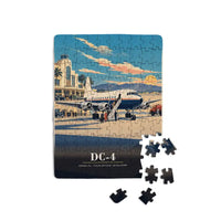 Thumbnail for Douglas DC-4 - Vertical + Text - Canvas Puzzle