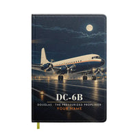 Thumbnail for Douglas DC-6B - 3D + Name - Notebook - Full Print
