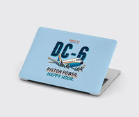 Thumbnail for Douglas DC-6B - Cartoon - MacBook Case - Light Blue