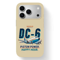 Thumbnail for Douglas DC-6B - Cartoon - MagSafe iPhone 17 Pro - Beige