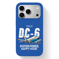 Thumbnail for Douglas DC-6B - Cartoon - MagSafe iPhone 17 Pro - Blue