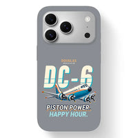 Thumbnail for Douglas DC-6B - Cartoon - MagSafe iPhone 17 Pro - Gray