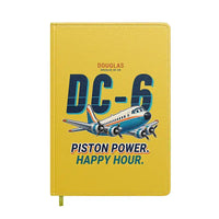 Thumbnail for Douglas DC-6B - Cartoon - Notebook - Yellow