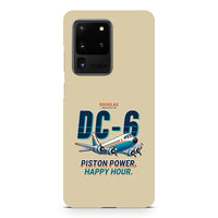 Thumbnail for Douglas DC-6B - Cartoon - Samsung Case - Beige