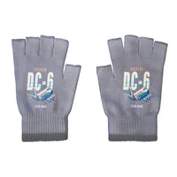 Thumbnail for Douglas DC-6B - Gloves - Cut - Cartoon + Name - Gray