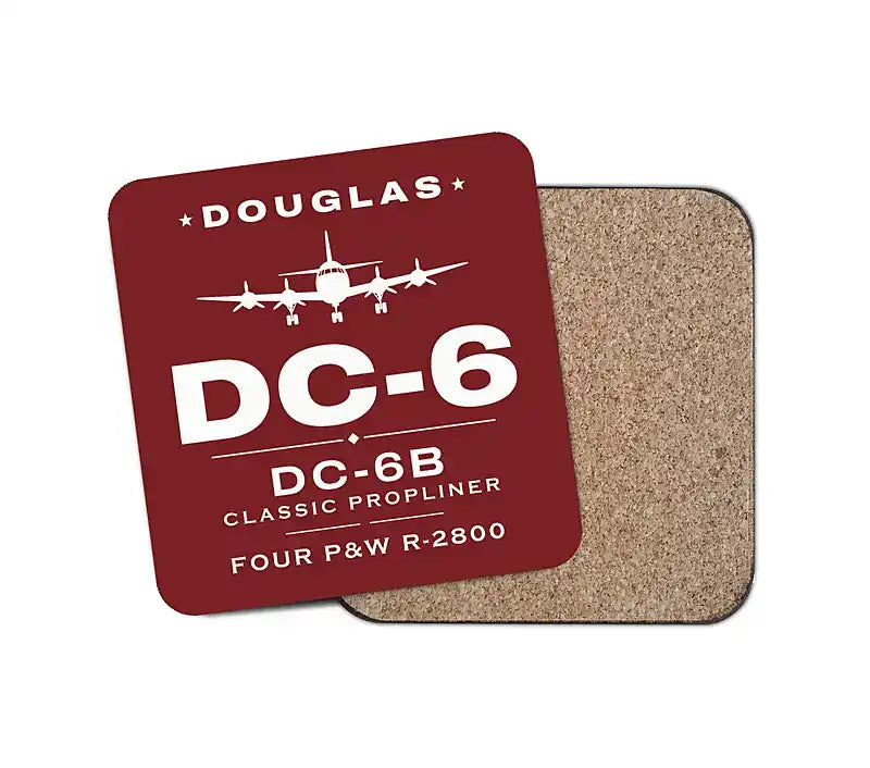 Douglas DC-6B - Heritage - Coaster - Dark Red