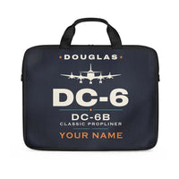 Thumbnail for Douglas DC-6B - Heritage + Name - Laptop Bag
