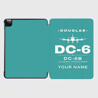 Thumbnail for Douglas DC-6B - Heritage + Name - iPad Case - Turquoise