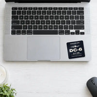 Thumbnail for Douglas DC-6B - Heritage - Square Sticker - Laptop