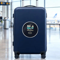 Thumbnail for Douglas DC-6B - Original - Circle Sticker - Suitcase