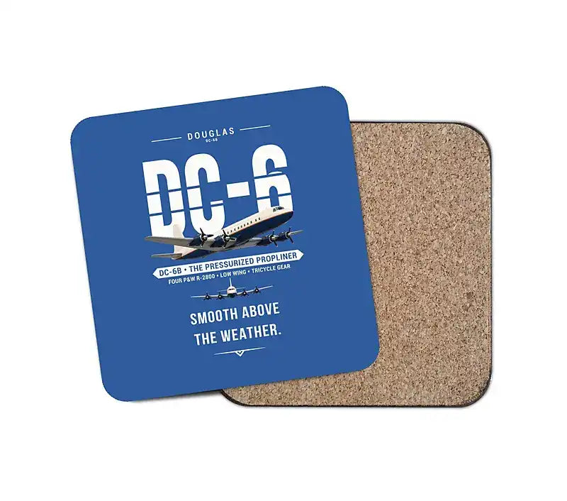Douglas DC-6B - Original - Coaster - Blue