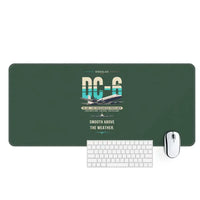 Thumbnail for Douglas DC-6B - Original - Desk Mat - Dark Green
