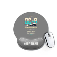 Thumbnail for Douglas DC-6B - Original + Name - Ergonomic Mouse Pad - Gray