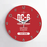 Thumbnail for Douglas DC-6B - Original + Name - No Frame - Red