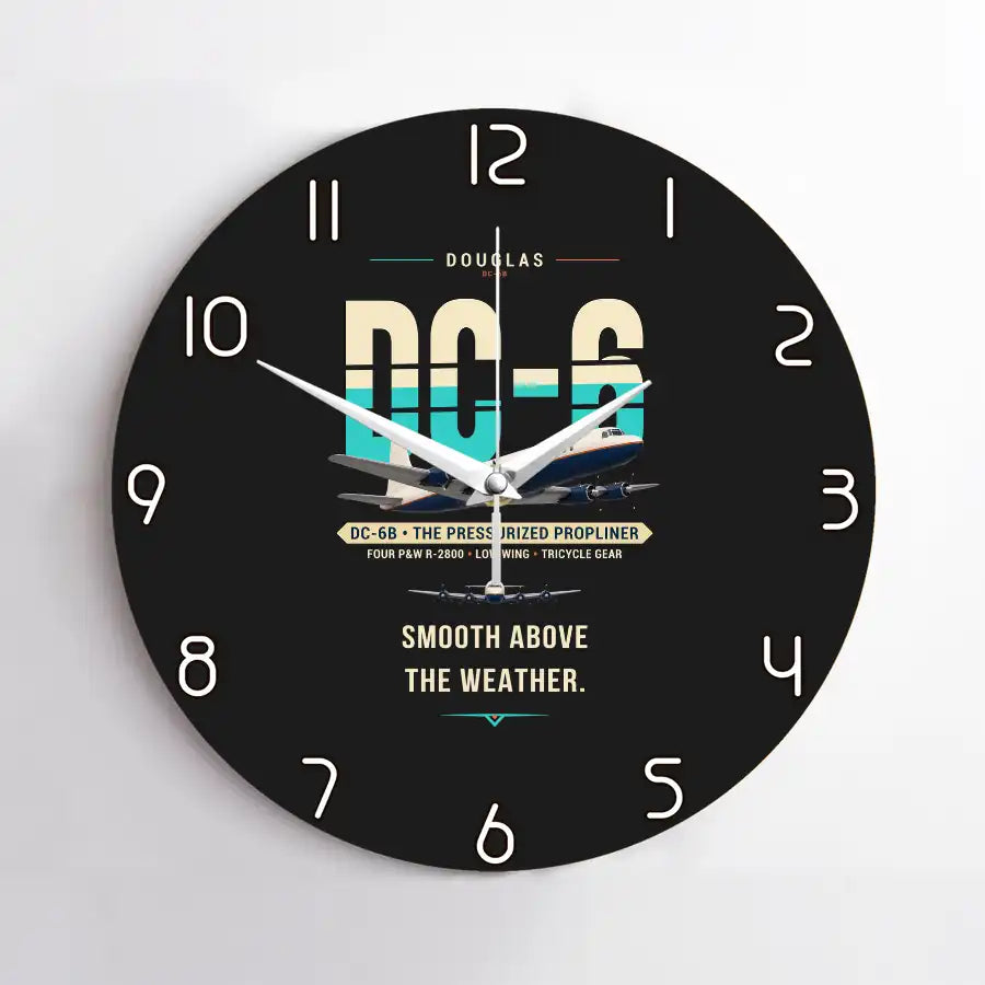 Douglas DC-6B - Original - No Frame - Black