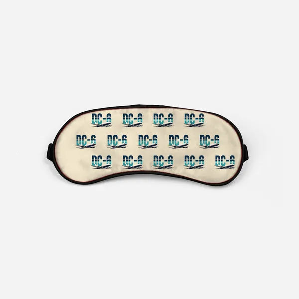 Douglas DC-6B - Original Pattern - Sleep Mask - Beige