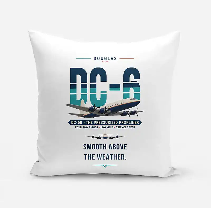 Douglas DC-6B - Original - Pillow - White
