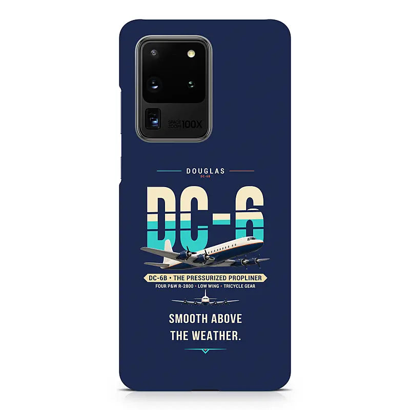 Douglas DC-6B - Original - Samsung Case - Navy Blue