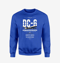 Thumbnail for Douglas DC-6B - Original - Sweatshirt - Blue