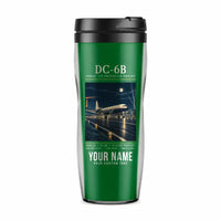 Thumbnail for Douglas DC-6B - Poster + Name - Plastic (No Holder) - Green