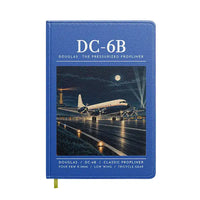 Thumbnail for Douglas DC-6B - Poster - Notebook - Blue