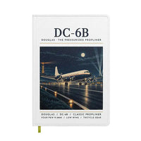 Thumbnail for Douglas DC-6B - Poster - Notebook - White