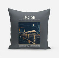 Thumbnail for Douglas DC-6B - Poster - Pillow - Gray