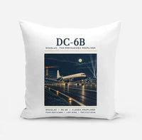 Thumbnail for Douglas DC-6B - Poster - Pillow - White